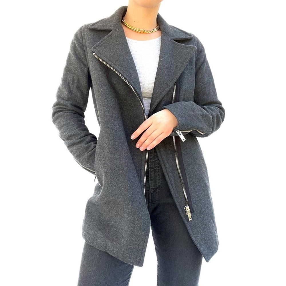 Wilfred Aritzia Free Moto Coat XXS - Picture 1 of 4